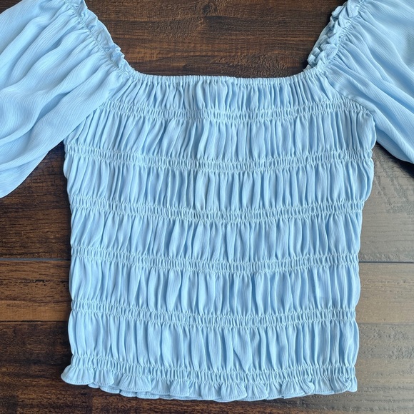Lucy Paris Smocked Blouse - Picture 5 of 9